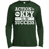 ACTION IS THE KEY LS MOISTURE ABSORBING SHIRT