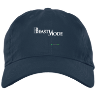 HED BEAST MODE WHITE TEXT NAVY Twill Unstructured Dad Cap