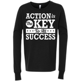 ACTION IS THE KEY CH LS SHIRTS