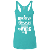 I DESERVE SUCCESS SLEEVELESS & COLORFUL