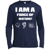 I AM A FORCE OF NATURE MEN'S LONG SLEEVE SHIRTS & SWEATSHIRTS CONTINUED