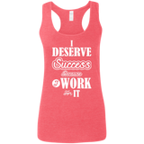 I DESERVE SUCCESS SLEEVELESS & COLORFUL