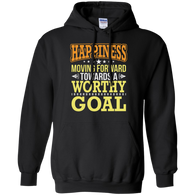 HAPPINESS MOVING FORWARD UNISEX HOODIE