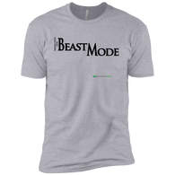 HED BEAST MODE BLACK TEXT Next Level Premium Short Sleeve T-Shirt