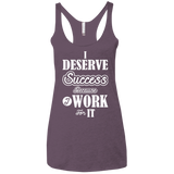 I DESERVE SUCCESS SLEEVELESS & COLORFUL