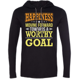 HAPPINESS MOVING FORWARD M LS SHIRTS