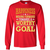 HAPPINESS MOVING FORWARD CH LS SHIRTS