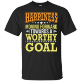 HAPPINESS MOVING FORWARD UNISEX T-SHIRT