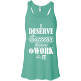 I DESERVE SUCCESS SLEEVELESS & COLORFUL