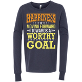 HAPPINESS MOVING FORWARD CH LS SHIRTS