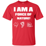 I AM A FORCE OF NATURE CHILDREN'S SHIRTS