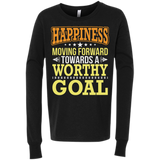 HAPPINESS MOVING FORWARD CH LS SHIRTS