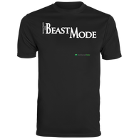 HED BEAST MODE WHITE TEXT Augusta Men's Wicking T-Shirt