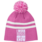 I WORK HARDER THAN ANYONE I KNOW HATS