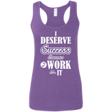 I DESERVE SUCCESS SLEEVELESS & COLORFUL