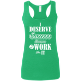 I DESERVE SUCCESS SLEEVELESS & COLORFUL