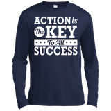 ACTION IS THE KEY LS MOISTURE ABSORBING SHIRT