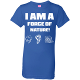 I AM FORCE OF NATURE CHILDREN'S SHIRTS CONTINUED