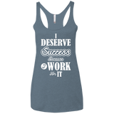 I DESERVE SUCCESS SLEEVELESS & COLORFUL