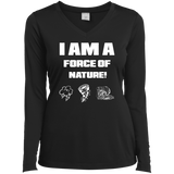 I AM A FORCE OF NATURE WOMEN'S LONG SLEEVE SHIRTS & SWEATSHIRTS