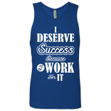 I DESERVE SUCCESS SLEEVELESS & COLORFUL