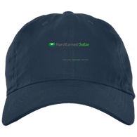 HARD EARNED DOLLAR NAVY BX880 Twill Unstructured Dad Cap