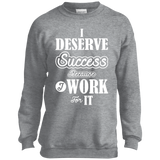 I DESERVE SUCCESS CH LS SHIRTS