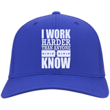 I WORK HARDER THAN ANYONE I KNOW HATS