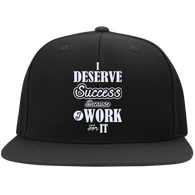 Flat Bill High-Profile Snapback Hat