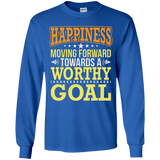 HAPPINESS MOVING FORWARD CH LS SHIRTS