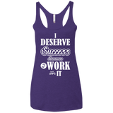 I DESERVE SUCCESS SLEEVELESS & COLORFUL