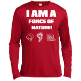 I AM A FORCE OF NATURE MEN'S LONG SLEEVE SHIRTS & SWEATSHIRTS CONTINUED
