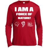 I AM A FORCE OF NATURE MEN'S LONG SLEEVE SHIRTS & SWEATSHIRTS CONTINUED