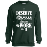 I DESERVE SUCCESS CH LS SHIRTS