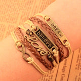 Dream Believe Love Bracelet